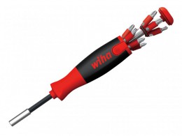 Wiha LiftUp 25 Magnetic Screwdriver with Bit Magazine (SL, PH, PZ, TX) £34.99